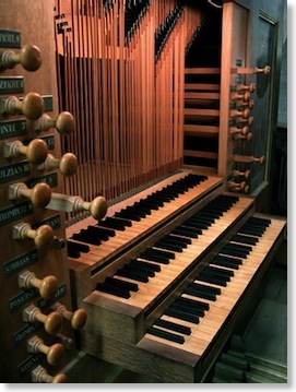 console orgue des augustins